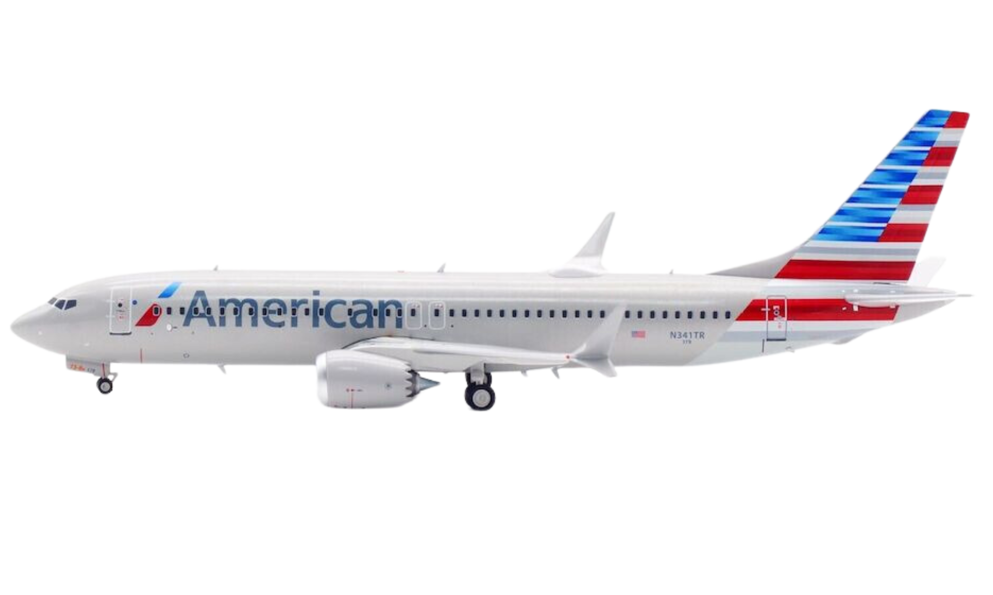 Maqueta Boeing B737 MAX 8 American Airlines N341TR